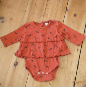 Kate Quinn Little foxes bodysuit 6-12m